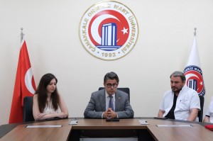 ÇOMÜ Hastanesinde Başmüdürlük Görevinde Devir Teslim fotoğraf 4