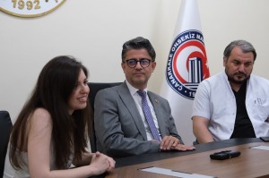 ÇOMÜ Hastanesinde Başmüdürlük Görevinde Devir Teslim fotoğraf 2