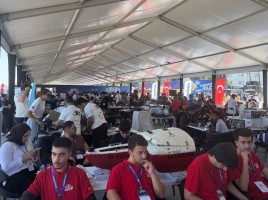 &Ccedil;OM&Uuml;&rsquo;den Mavi Vatan&rsquo;da G&uuml;&ccedil;l&uuml; &Ccedil;ıkarma: Rekt&ouml;r Erenoğlu ve Prof. Dr. Engin G&uuml;r&rsquo;den TALAY Takımına Moral Ziyareti fotoğraf 6