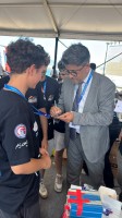 &Ccedil;OM&Uuml;&rsquo;den Mavi Vatan&rsquo;da G&uuml;&ccedil;l&uuml; &Ccedil;ıkarma: Rekt&ouml;r Erenoğlu ve Prof. Dr. Engin G&uuml;r&rsquo;den TALAY Takımına Moral Ziyareti fotoğraf 1