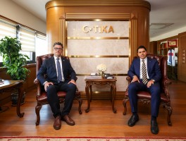 &Ccedil;OM&Uuml; ile TİKA&rsquo;dan K&uuml;resel &Ouml;l&ccedil;ekte Stratejik İş Birliği ve Yeşil D&ouml;n&uuml;ş&uuml;m Hamlesi fotoğraf 1