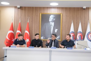 Uluslararası Sosyal Sorumluluk Derneği (USSOD) Heyeti ile ÇOMÜ’de Toplantı fotoğraf 4
