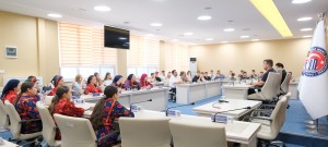 Uluslararası Sosyal Sorumluluk Derneği (USSOD) Heyeti ile ÇOMÜ’de Toplantı fotoğraf 6