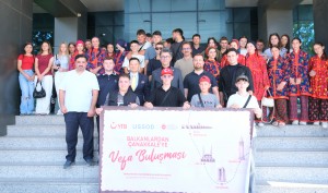 Uluslararası Sosyal Sorumluluk Derneği (USSOD) Heyeti ile ÇOMÜ’de Toplantı fotoğraf 1