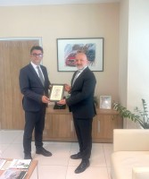ÜAK Başkanı ve ÇOMÜ Rektörü Prof. Dr. Erenoğlu, Yakın Doğu Üniversitesi Rektörü Prof. Dr. Şanlıdağ’ı Ziyaret Etti fotoğraf 1