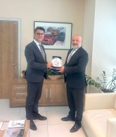 ÜAK Başkanı ve ÇOMÜ Rektörü Prof. Dr. Erenoğlu, Yakın Doğu Üniversitesi Rektörü Prof. Dr. Şanlıdağ’ı Ziyaret Etti fotoğraf 2