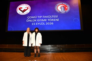 ÇOMÜ Tıp Fakültesinde Önlük Giyme Töreni Gerçekleştirildi fotoğraf 5