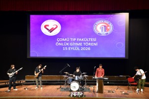 ÇOMÜ Tıp Fakültesinde Önlük Giyme Töreni Gerçekleştirildi fotoğraf 1