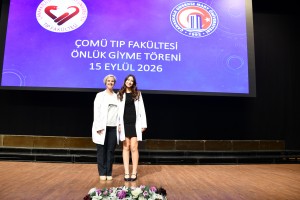 ÇOMÜ Tıp Fakültesinde Önlük Giyme Töreni Gerçekleştirildi fotoğraf 12
