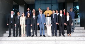 Baro Başkanı Ey&uuml;p Alg&uuml;l&rsquo;den Rekt&ouml;r Erenoğlu&rsquo;na Ziyaret fotoğraf 4