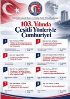 ÇOMÜ’de “103. Yılında Çeşitli Yönleriyle Cumhuriyet” Söyleşi Dizisi Gerçekleştirilecek fotoğraf 7