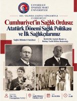 ÇOMÜ’de “103. Yılında Çeşitli Yönleriyle Cumhuriyet” Söyleşi Dizisi Gerçekleştirilecek fotoğraf 4