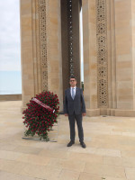 &Ccedil;OM&Uuml; Heyeti Bak&uuml;&rsquo;de: "&Ccedil;anakkale&rsquo;den Bak&uuml;&rsquo;ye Uzanan Kardeşlik Bağını Geleceğe Taşıyoruz" fotoğraf 4