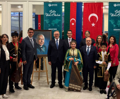 Çanakkale’den Bakü’ye “Ortak Medeniyet” Sergisi, Türkiye Cumhuriyeti’nin 103. Yılında Başkentte Sanatseverlerle Buluştu fotoğraf 1