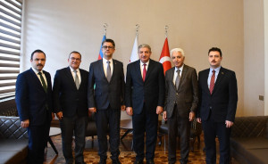 &Ccedil;OM&Uuml; ile TİKA Bak&uuml; Koordinat&ouml;rl&uuml;ğ&uuml; Arasında Akademik İş Birliği ve Yeşil D&ouml;n&uuml;ş&uuml;m G&ouml;r&uuml;şmesi fotoğraf 2