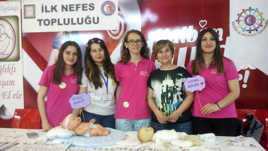 İlk Nefes Topluluğu ile Kültür ve Medeniyet Topluluğu’ndan ‘’Bebek Masajı” Etkinliği