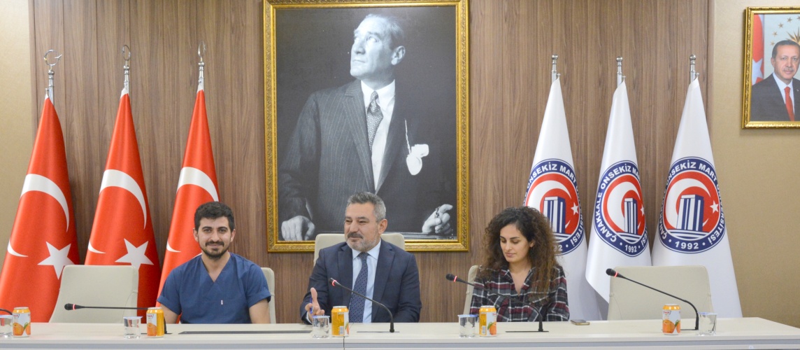 Rektör Prof. Dr. Yücel Acer, Diş Hekimliği Fakültesi Öğrencileriyle Bir Araya Geldi