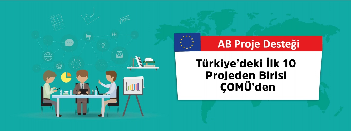 Türkiye’deki İlk 10 Projeden Birisi ÇOMÜ’den
