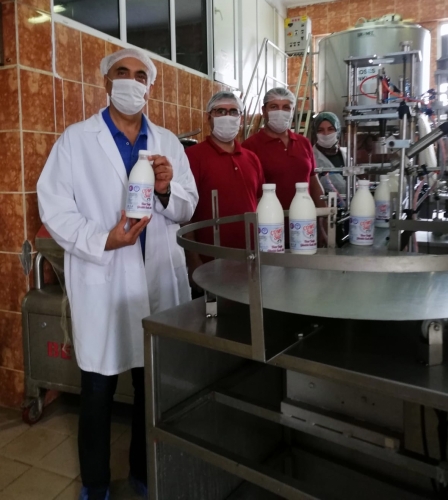 Biga Meslek Yüksekokulunda Pastörize (Günlük) Süt Üretimi Başladı