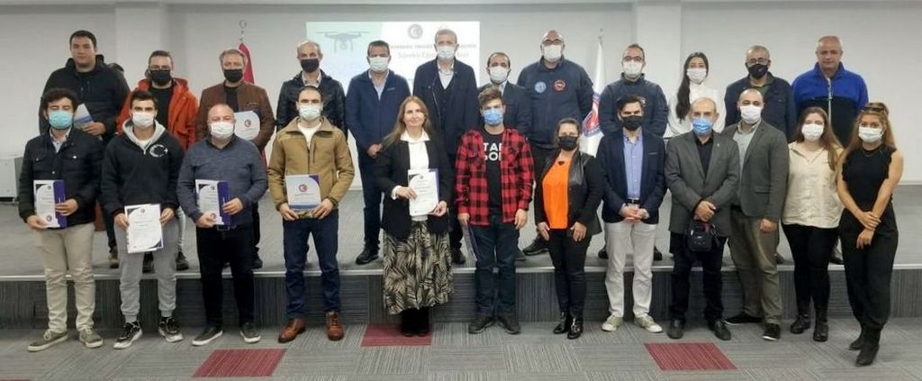 İHA 0 / İHA 1 Ticari Pilot Eğitimi Sertifika Programı İlk Mezunlarını Verdi