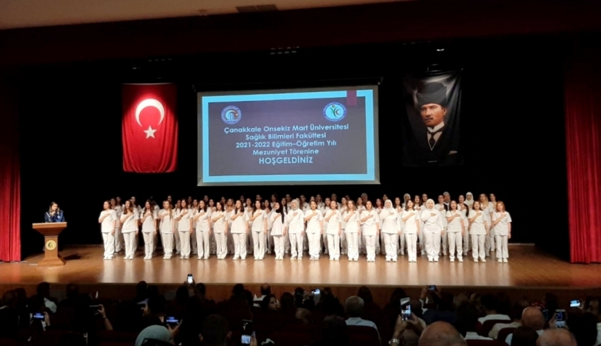 Sağlık Yüksekokulu Mezuniyet Töreni Gerçekleştirildi