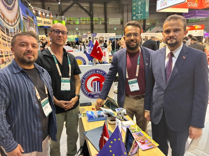 ÇOMÜ, EAIE 2025’te Dünya Üniversiteleriyle Buluştu
