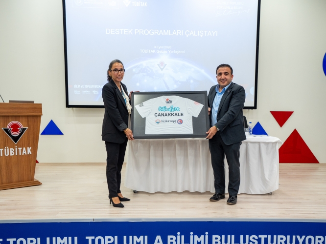ÇOMÜ Ekibi TÜBİTAK 4000’li Programlar Çalıştayı’na Katıldı