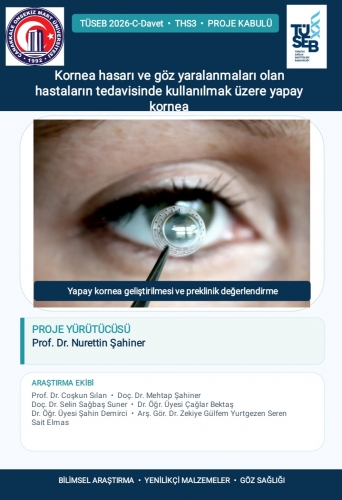 ÇOMÜ’lü Akademisyenlerin "Yapay Kornea" Projesine TÜSEB’den 5 Milyon TL Destek!
