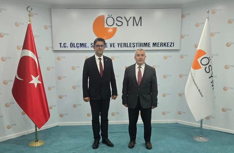 ÜAK Başkanı ve ÇOMÜ Rektörü Prof. Dr. Ramazan Cüneyt Erenoğlu’ndan ÖSYM Başkanı Prof....