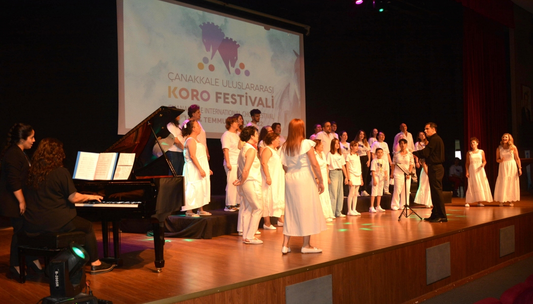 Çanakkale Uluslararası Koro Festivali’nin 6.’sı Gerçekleştirildi